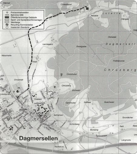 Wegbeschrieb Su Fluetsch Dagmersellen